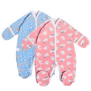 Комбинезон на кнопках футер с начесом