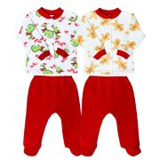 Комплект (кофточка+ползунки)