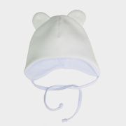 Шапочка на подкладе с ушками