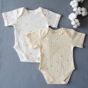 Боди с коротким рукавом (интерлок пенье в рубчик)