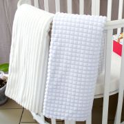 Плед плюшевый 90 х 90 с подкладом кулир