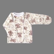 Распашонка с универсальным рукавом, кулир